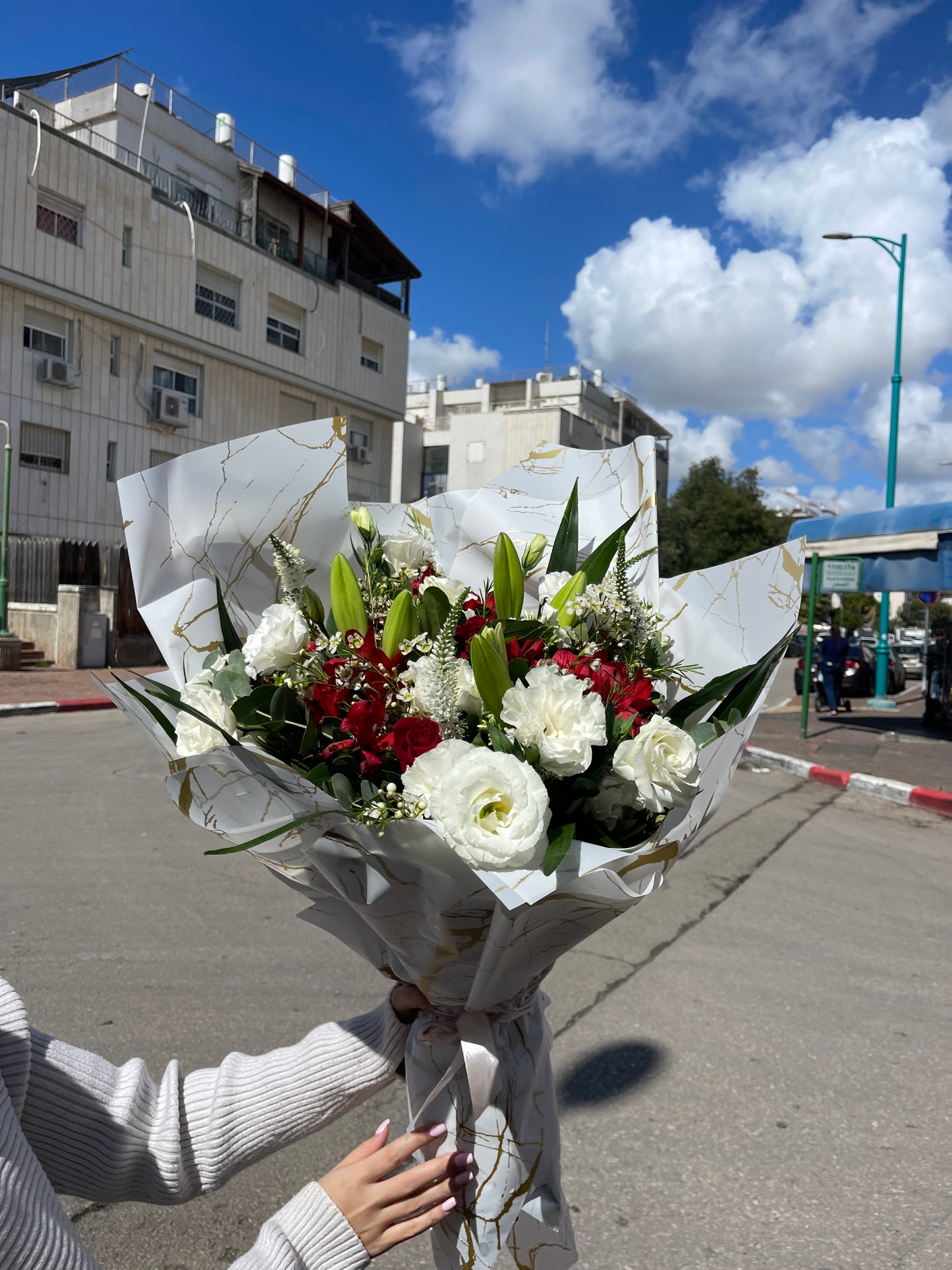 זר פריחה אביבית