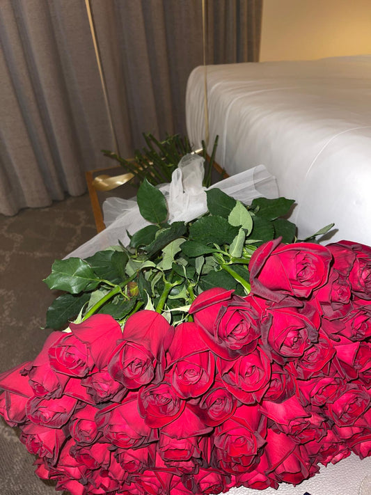 זר ורדים ענק!!